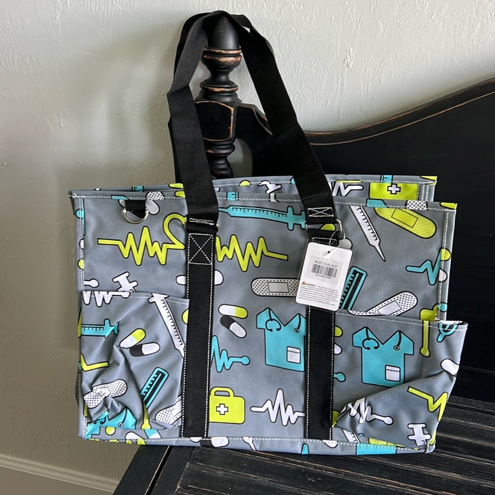NEW Nurselife Large Utility Tote Bag